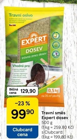 Travní směs dosev Expert Forestina