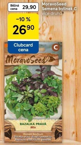 Zahradní osivo MoravoSeed
