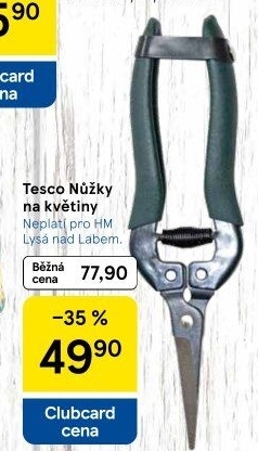 Zahradnické nůžky Tesco