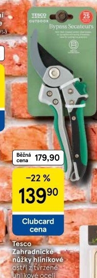 Zahradnické nůžky Tesco