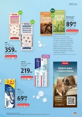 akční leták dm drogerie 6.3.2025-2.4.2025