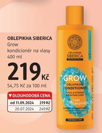 Balzám na vlasy Natura Siberica