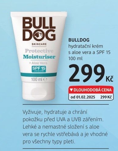 Krém pleťový pánský hydratační Bulldog