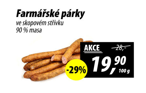 Párky farmářské