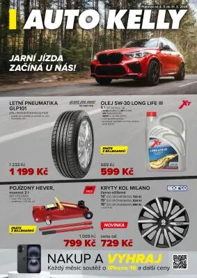 akční leták Auto Kelly 4.3.2025-31.3.2025
