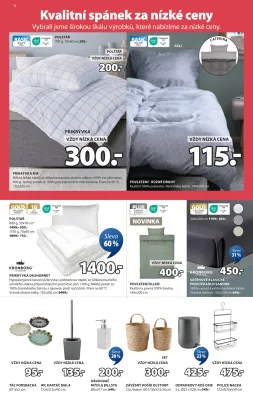 akční leták Jysk 5.3.2025-9.3.2025