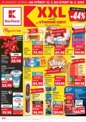 akční leták Kaufland 12.3.2025-18.3.2025