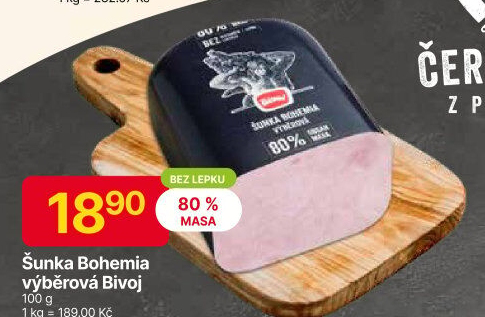 Šunka Bohemia výběrováBivoj
