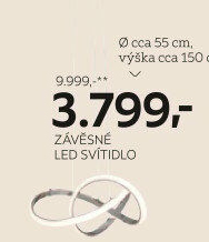 ZÁVĚSNÉ LED SVÍTIDLO