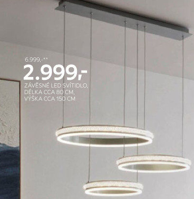 ZÁVĚSNÉ LED SVÍTIDLO