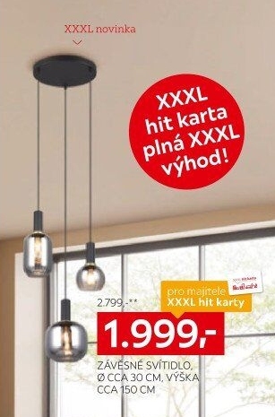 ZÁVĚSNÉ SVÍTIDLO