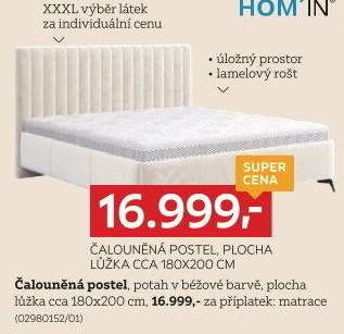 ČALOUNĚNÁ POSTEL
