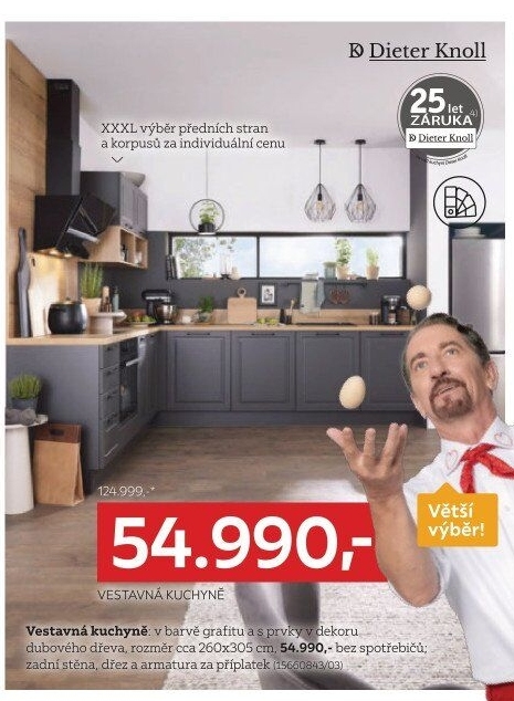 KUCHYŇ BEZ SPOTŘEBIČŮ