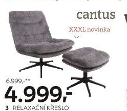 RELAXAČNÍ KRESLO S TABURETEM