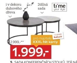 SADA KONFERENČNÍCH STOLKŮ