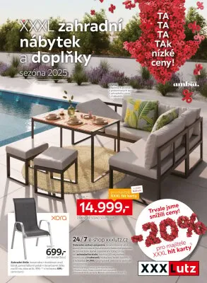 akční leták XXXLutz 10.3.2025-13.4.2025