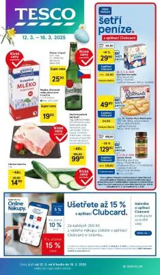 akční leták Tesco 12.3.2025-18.3.2025