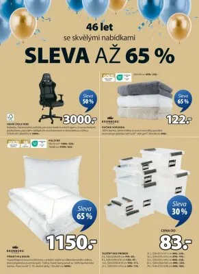 akční leták Jysk 10.3.2025-15.4.2025
