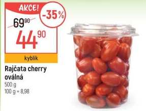 Rajčata cherry oválná