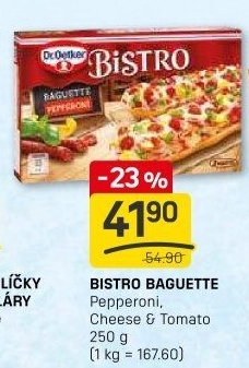 Bageta k rozpečení mražená Bistro Dr. Oetker