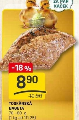 Bageta toskánská