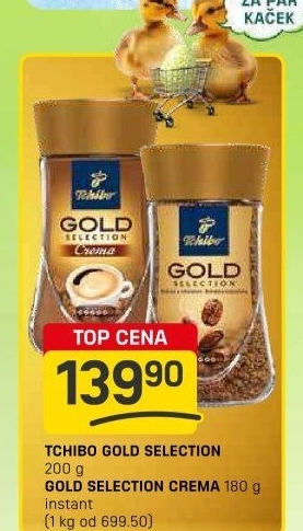 Instantní káva Tchibo Gold Selection