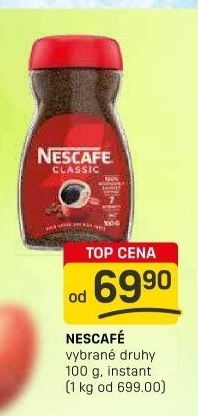 Instantní kávy Nescafé