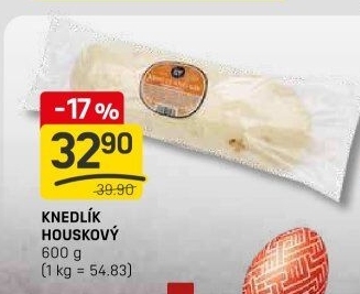 Knedlík houskový