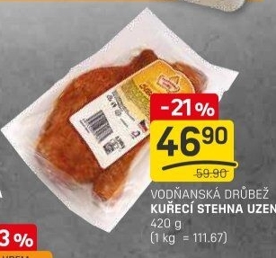 Kuřecí stehna uzená Vodňanské kuře