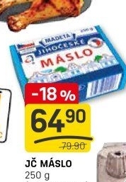 Máslo Jihočeské Madeta