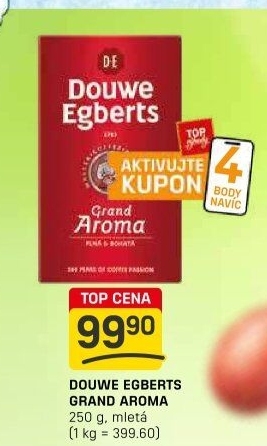 Mletá káva Grand Aroma Douwe Egberts