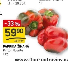 Paprika žíhaná