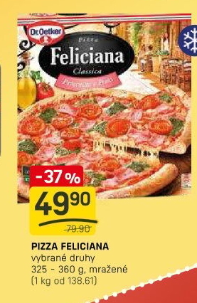Pizza mražená FelicianaDr. Oetker