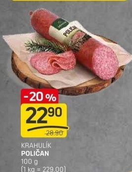 Salám Poličan Krahulík