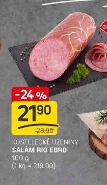 Salám Rio Ebro Kostelecké uzeniny