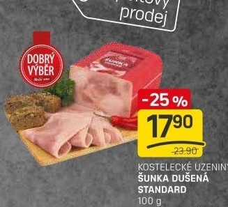 Šunka dušená standard Dobrý Výběr