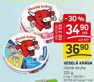 Sýr tavený Veselá kráva