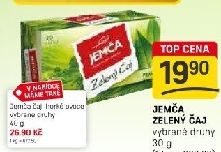 Zelený čaj Jemča