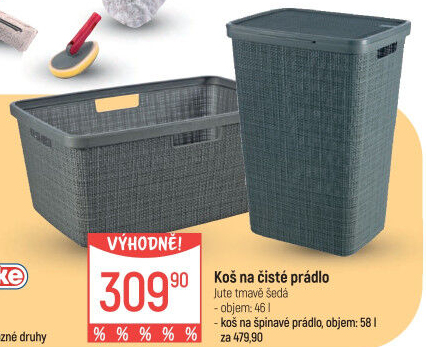 Koš na prádlo Jute Curver