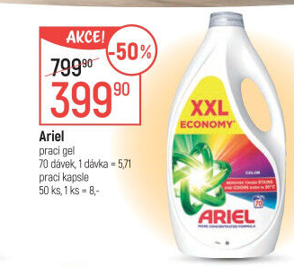Prací kapsle Ariel