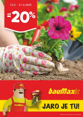 akční leták bauMax 13.3.2025-31.3.2025
