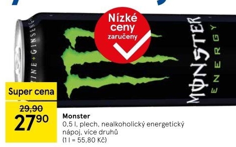 Energetický nápoj Monster Energy