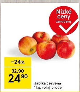 Jablka červená