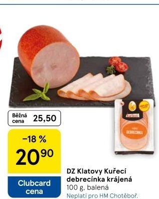 Kuřecí debrecínka DZ Klatovy
