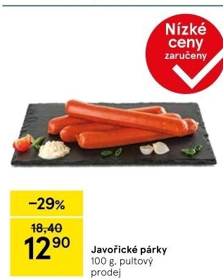 Párky javořické