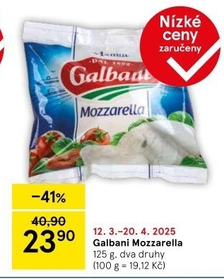 Sýr Mozzarella Galbani