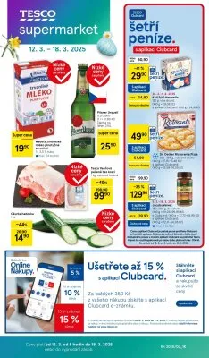 akční leták Tesco 12.3.2025-18.3.2025