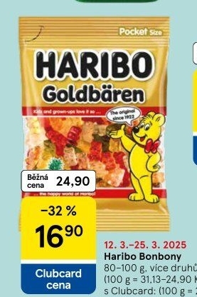 Bonbony želé Haribo