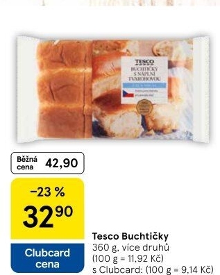 Buchtičky české Tesco