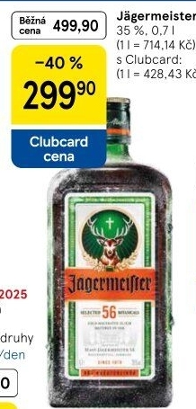 Bylinný likér Jägermeister